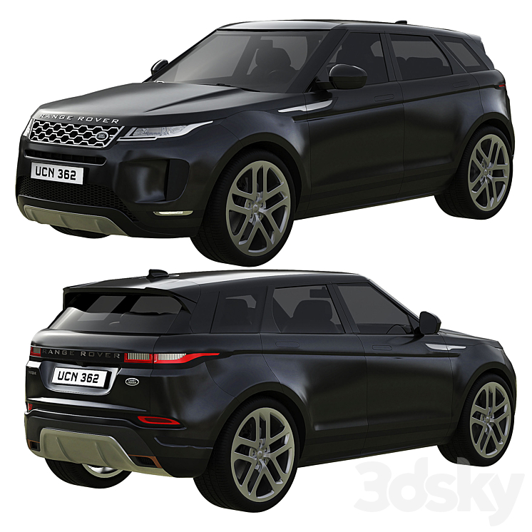 Range Rover Land Rover Evoque 3D Model