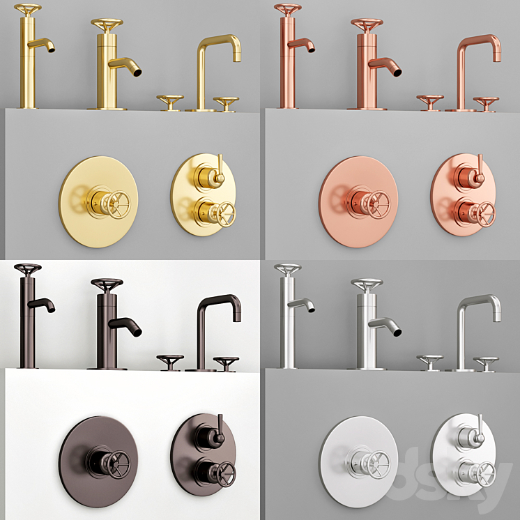 the watermark collection brooklyn 1 - Faucet - 3D model