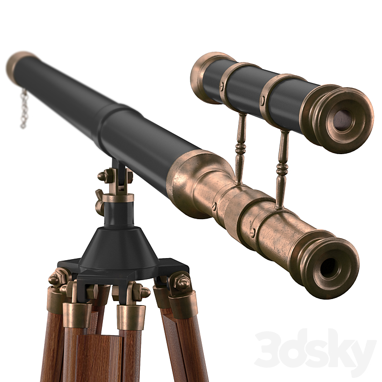 Telescope 3DS Max - thumbnail 2