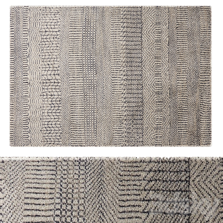 La redoute rug fatonia Carpets 3D model