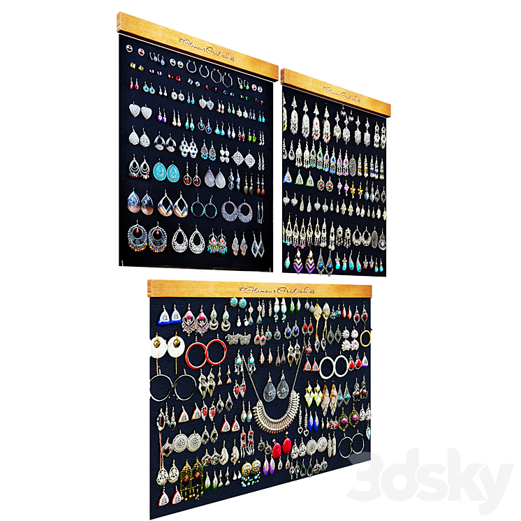 Jewelry stand 3D Model