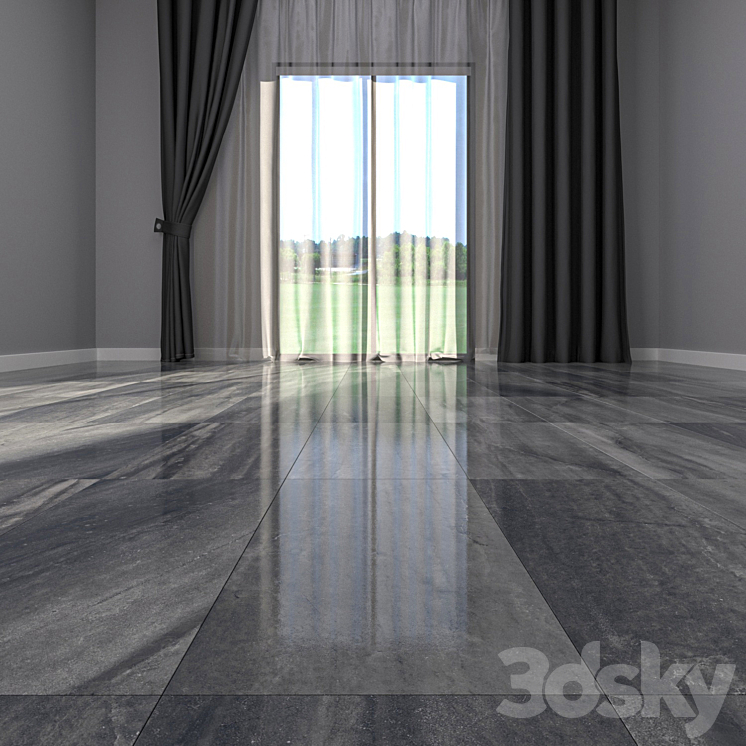 Marble Floor Evolution Carbon Set 2 3D Model Free