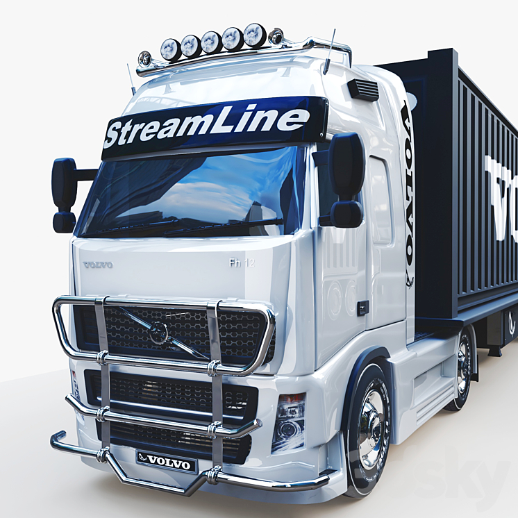 Volvo FH12 3DS Max - thumbnail 1