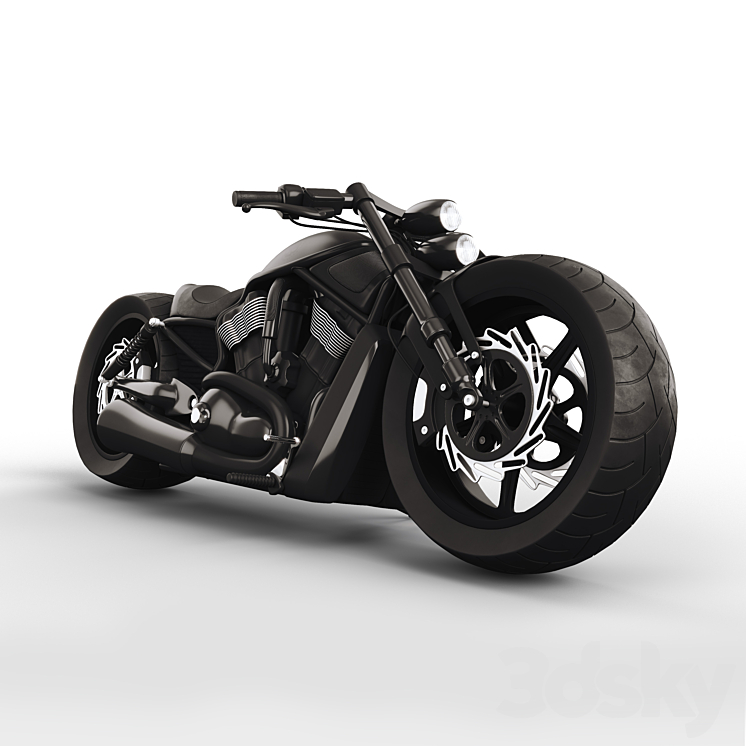 Harley davidson night rod special 3D Model 3DSKY Decor Helper