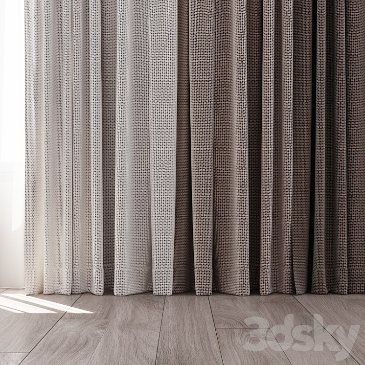 Curtains 31 3D Model