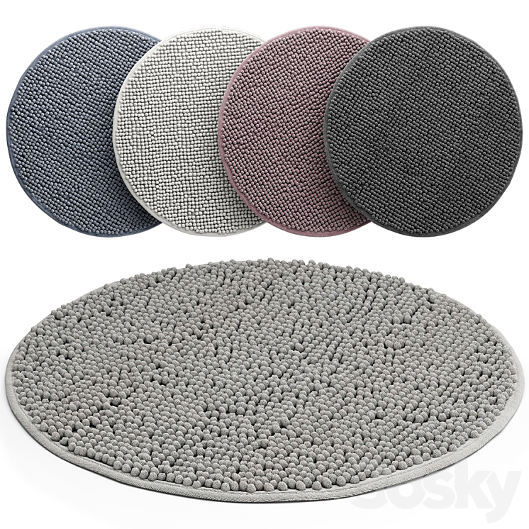 Jysk FAGERSTA bath mat Bathroom accessories 3D model