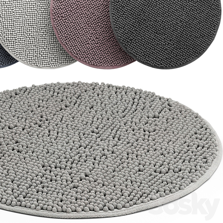 Jysk FAGERSTA bath mat 3D model