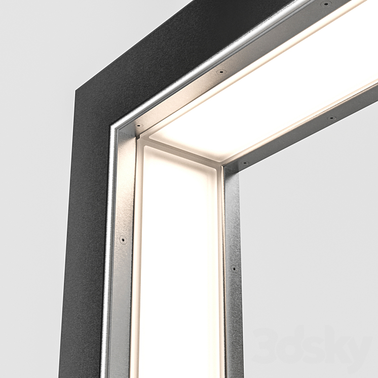 LED Park Light TRIF Street lighting 3D model