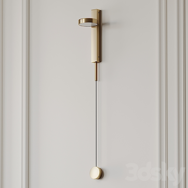 Emit Moderate Soft Light Wall Sconce 3D Model