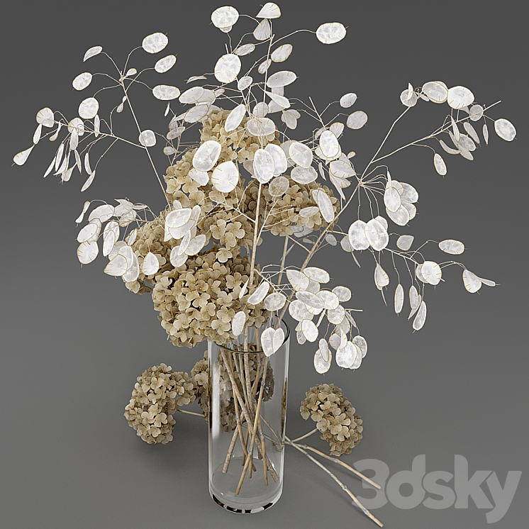 Dried flowers 3DS Max - thumbnail 2