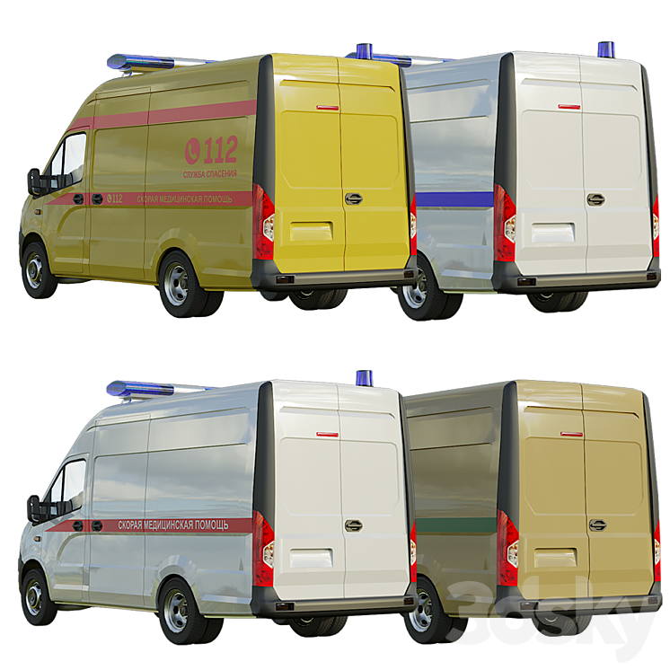 Gazelle Next 3D Model