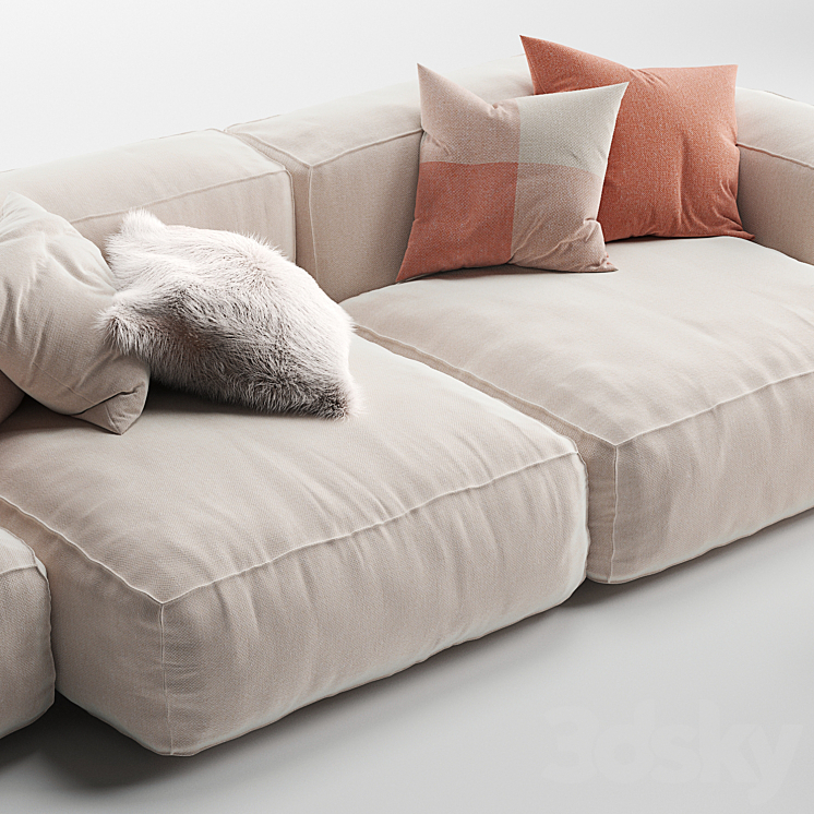 Sketch Miller Chaise 2 3D Model