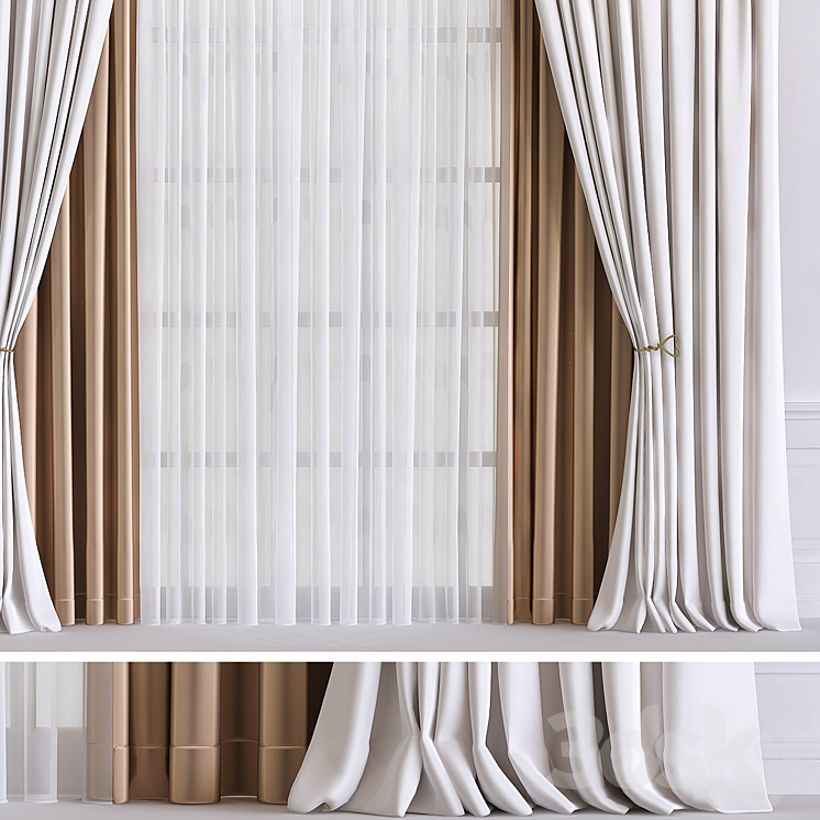 Curtain 589 3D Model