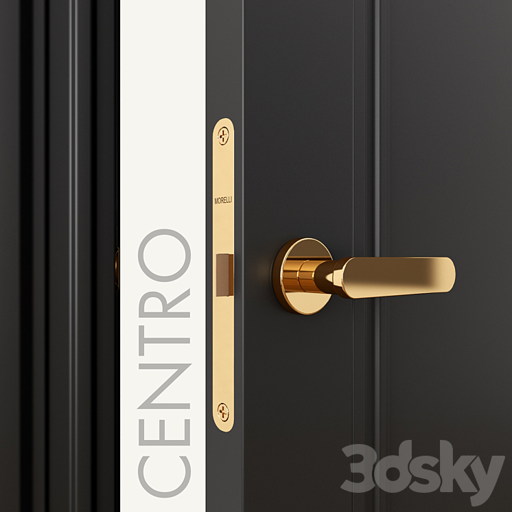 Doors Volhovets Centro part 4 3D Model