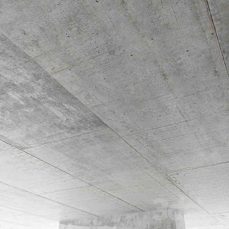 Concrete ceiling 3DS Max - thumbnail 1