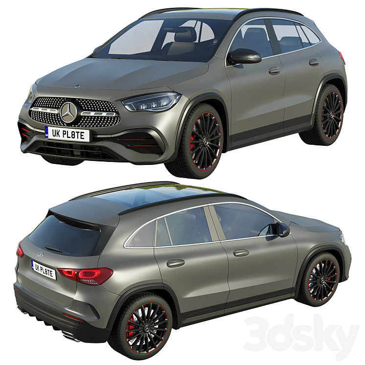 Mercedes-Benz GLA 2020 3D Model