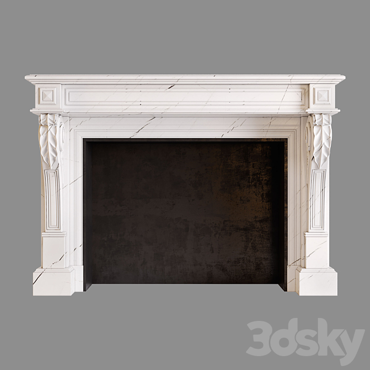 Fireplace 3D Model