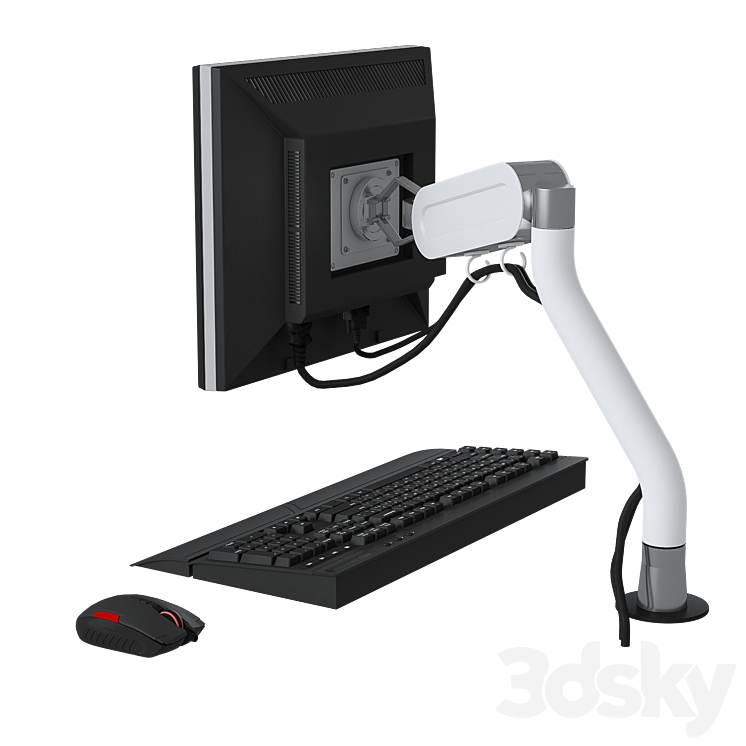 Desktop Set 3D Model