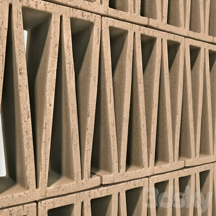 Mutina celosia 3D Model