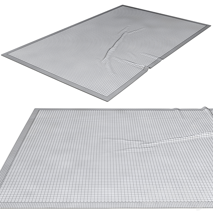 Alma Rug by Jaime Gili - THE RUG COMPANY 3D Model