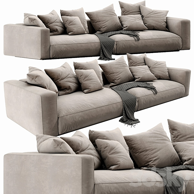 Flexform grandemare 3D Model