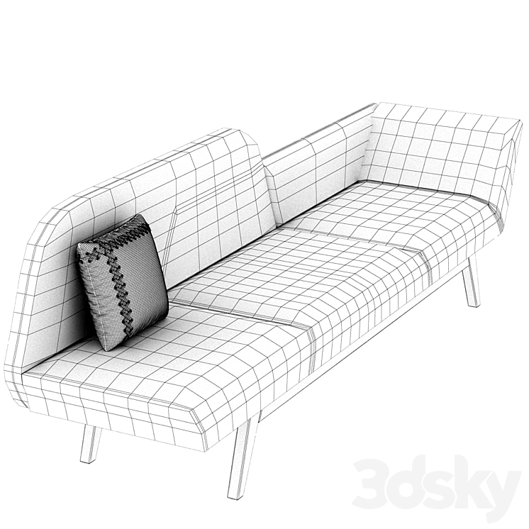 Sofa TAO 3D Model