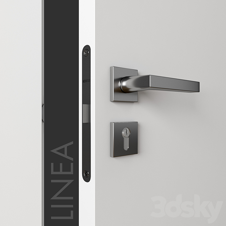 Doors Linea Volkhovets part 5 3D Model