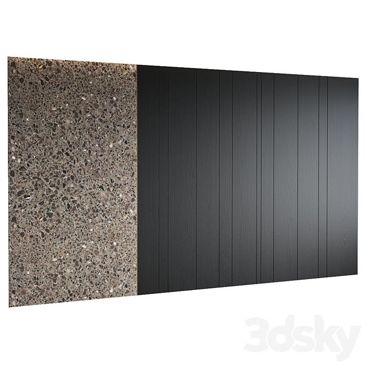 Decorative wall panel No. 2 3D Model