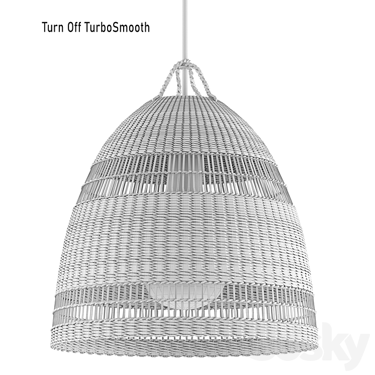 TORARED pendant Lamp shade for IKEA Pendant light 3D model