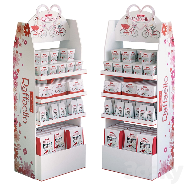 Showcase 020. Raffaello Nutella 3D Model