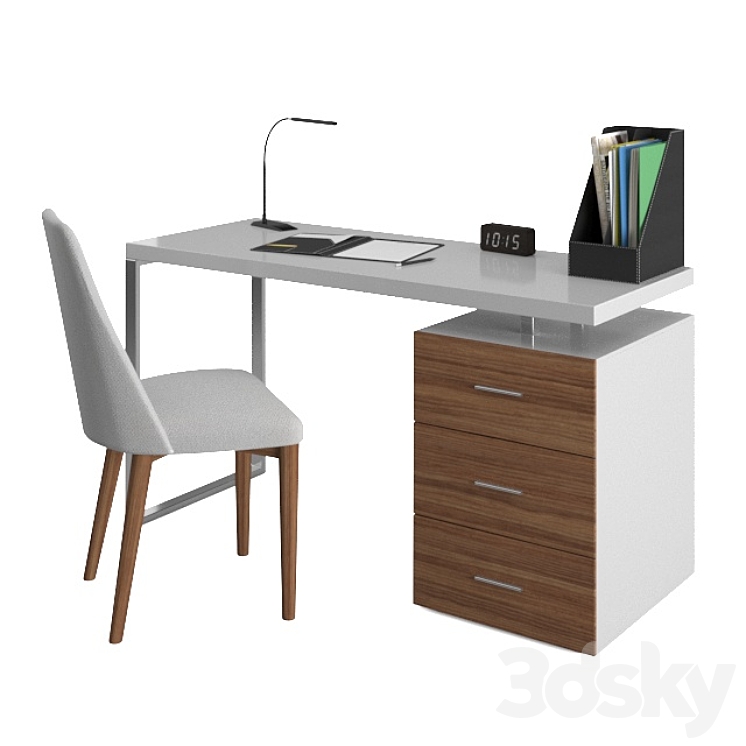Imodern Endeavor Workplace - Office furniture - 3D model