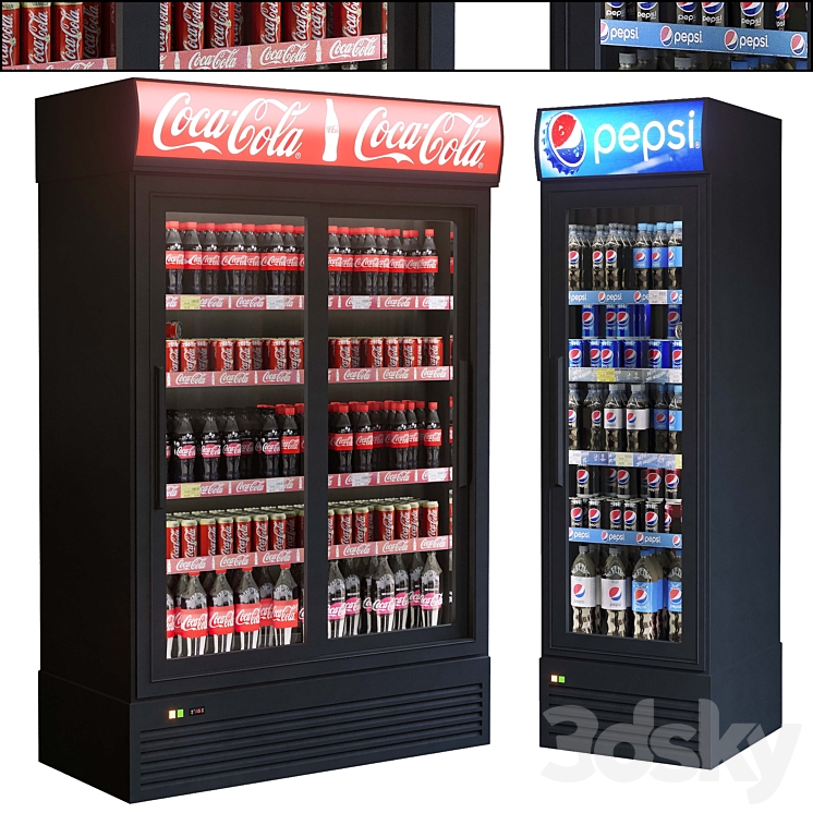 Showcase 016. Soda 3D Model