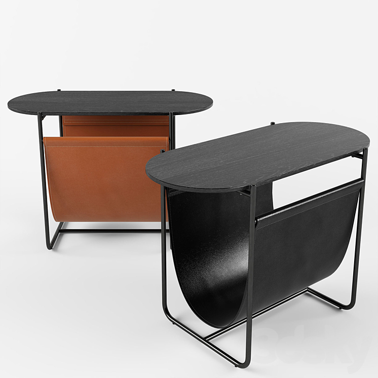 Calligaris Magazine Side Table 3DS Max - thumbnail 2