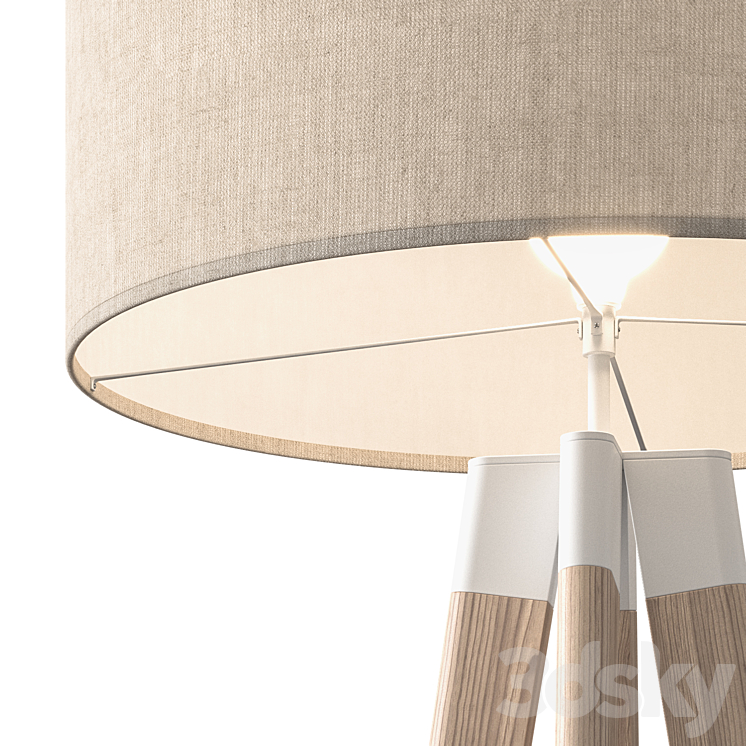 Dema Edgar Quadpod Floor Lamp 3D Model