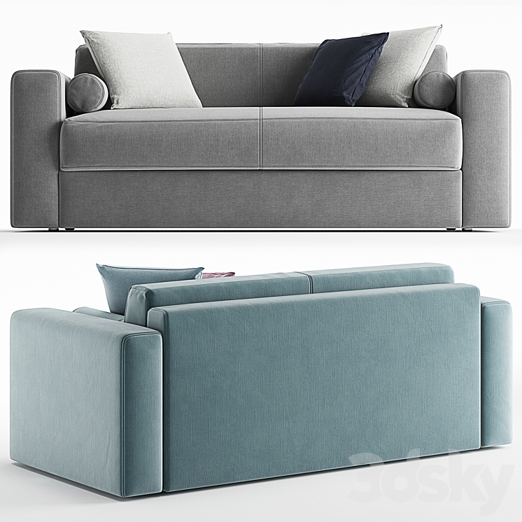 Rolf benz Freistil 143 sofa 3D Model