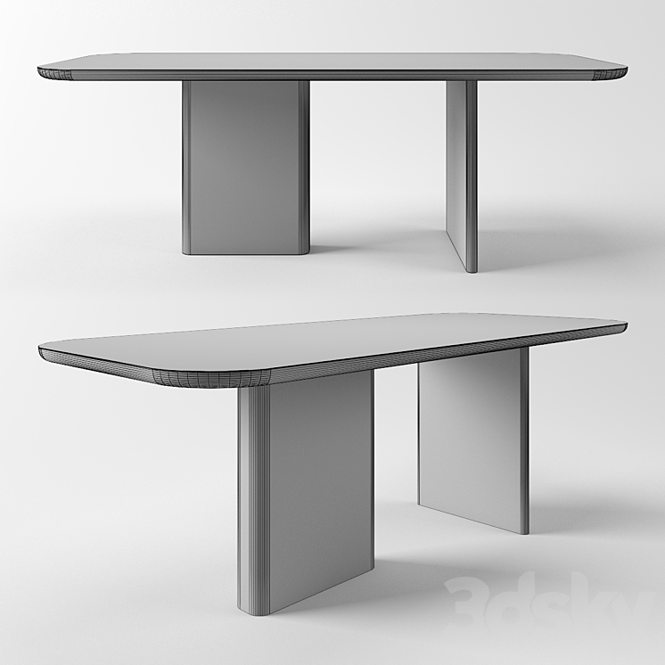 table from the SURF collection from the workshop IVAN CHUDOV 3DS Max - thumbnail 2