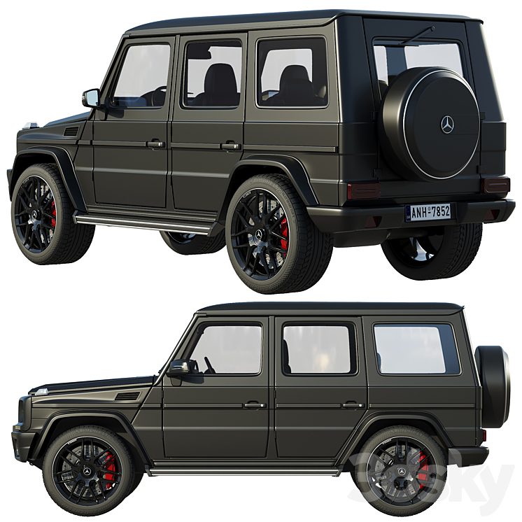 Mercedes-Benz G-Class 3D Model