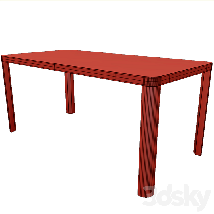 Tingby Ikea Table 3D model