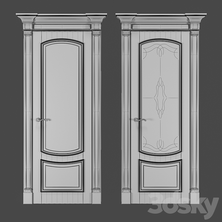 Doors Blum Industry 3D Model