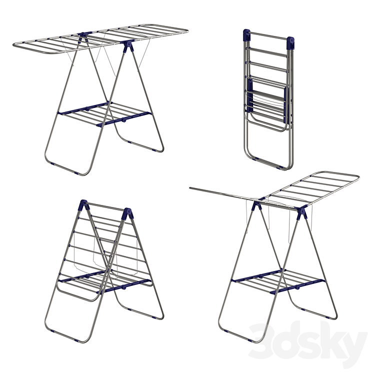 Clothes dryer 3D Model