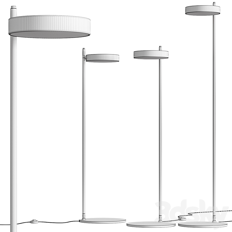 Wastberg w182 Pastille f1 Floor Lamp 3D Model