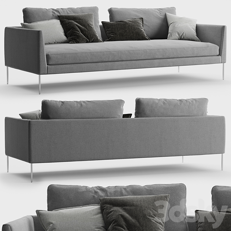 Cor Pilotis Sofa 3D Model