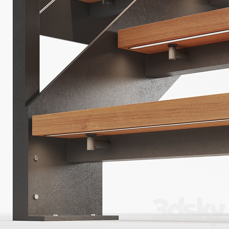 Staircase Loft 3D Model
