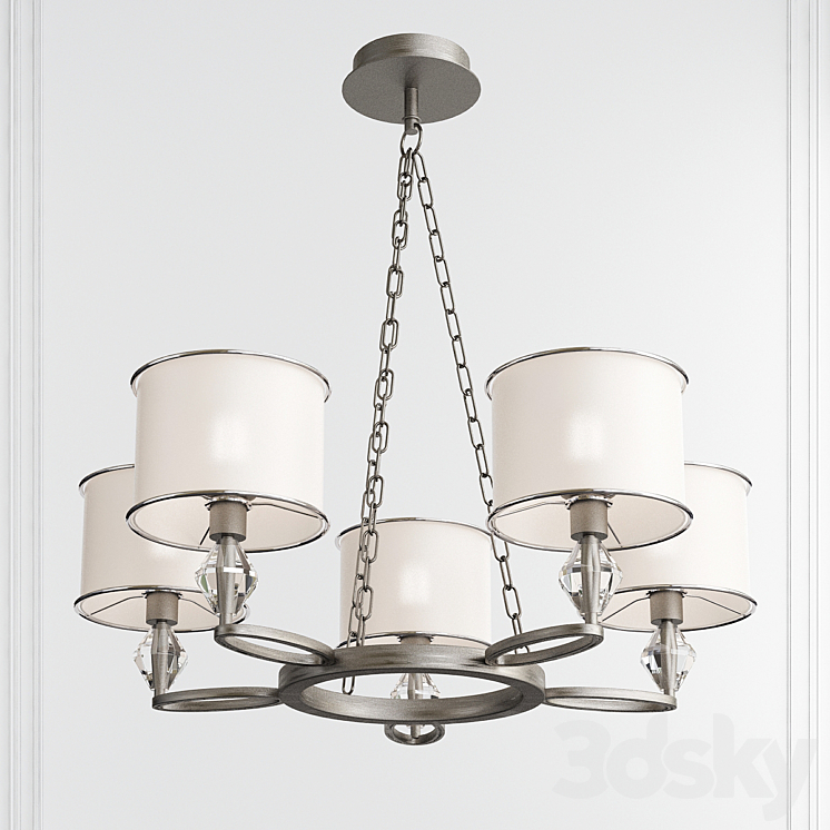 Chandelier luxe 3DS Max - thumbnail 1