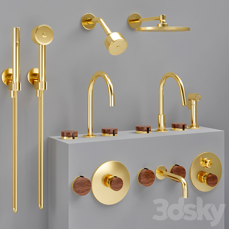 the watermark collection elements 3D Model