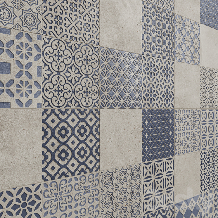 Ceramic tile Porcelanosa Marbella Bottega 3D Model