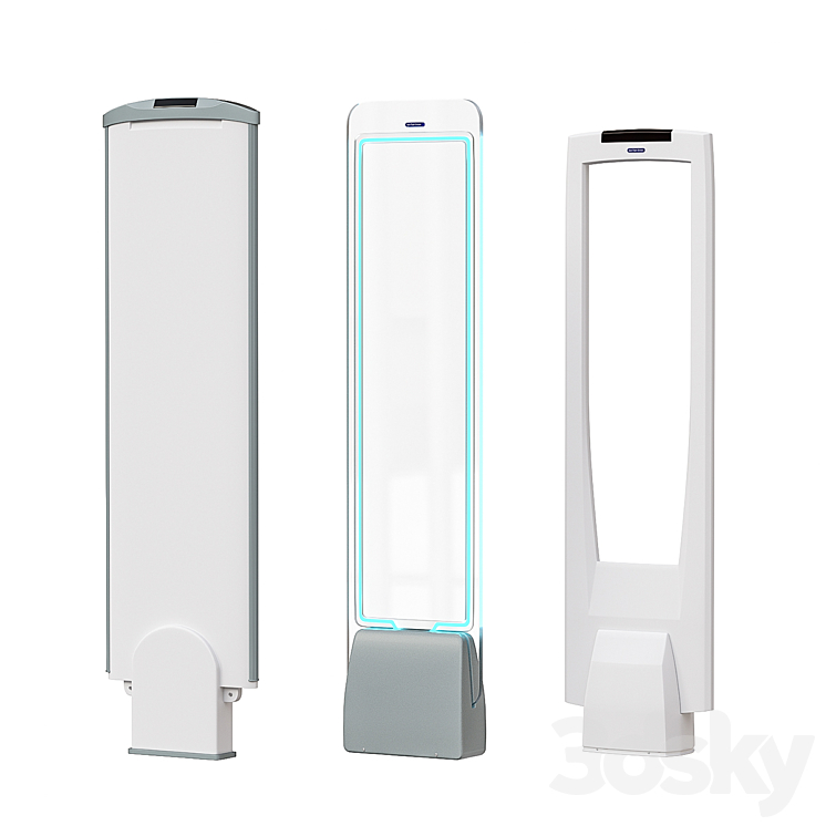 Antitheft system Sensormatic Shop 3D model