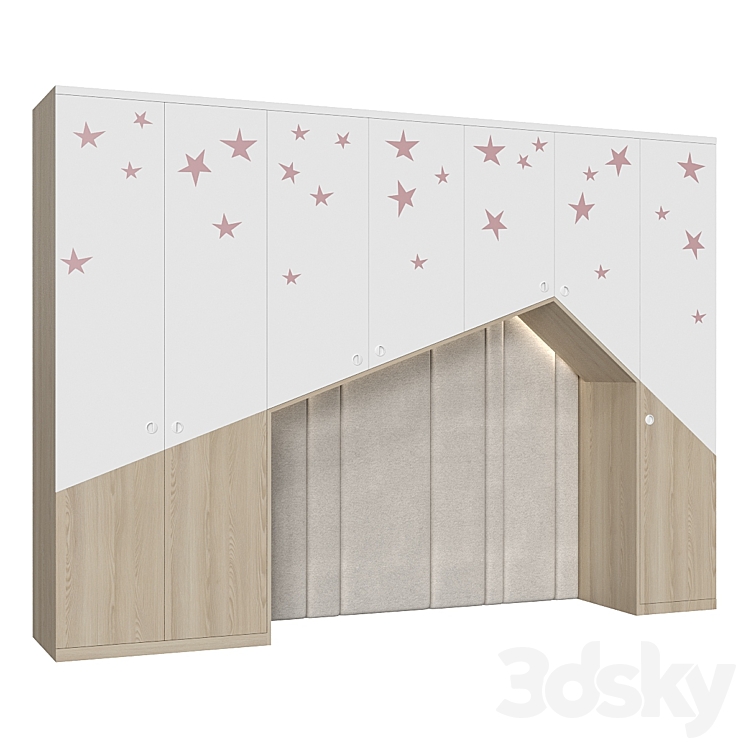 3DS MAX with headboard 040. 3DS Max