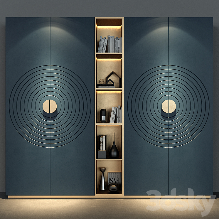 Cabinet Furniture_041 3DS Max - thumbnail 1