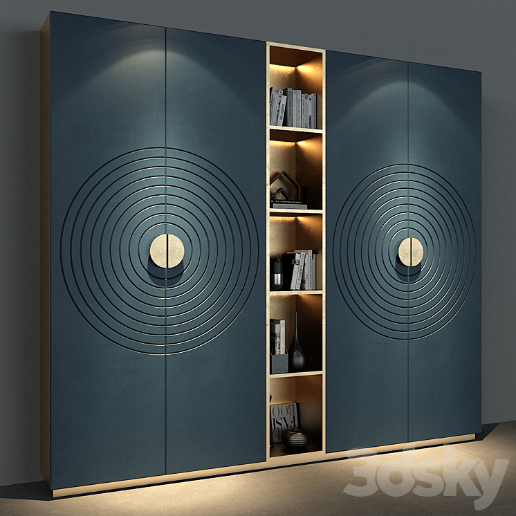 Cabinet Furniture_041 3DS Max - thumbnail 2